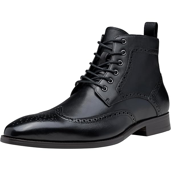 Amazon.com | Jousen Boots for Men Retro Fashion Casual Dress Boots